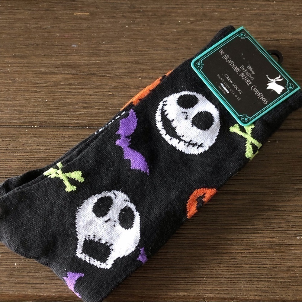 Disney Nightmare Before Christmas crew socks
